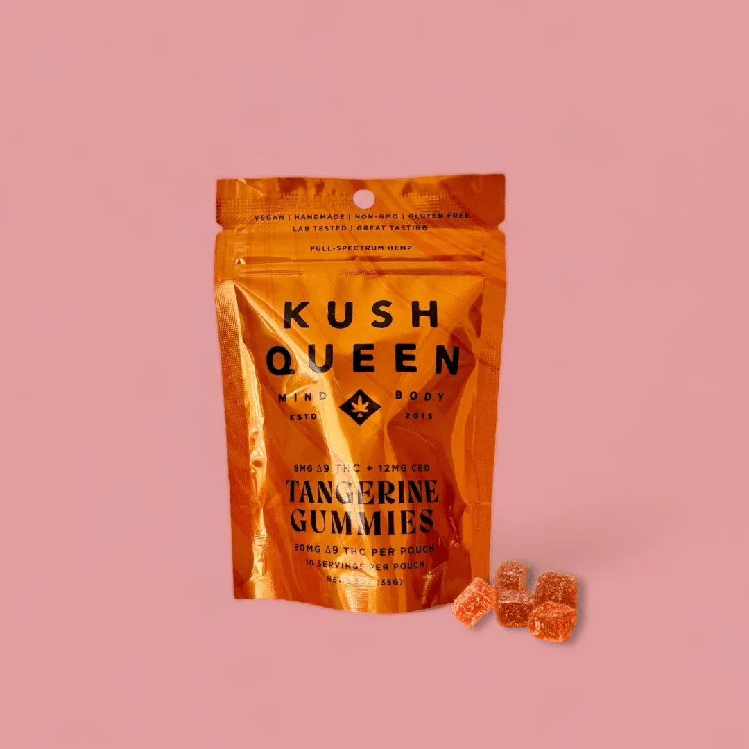 Image of Tangerine Delta 9 THC + CBD Gummies