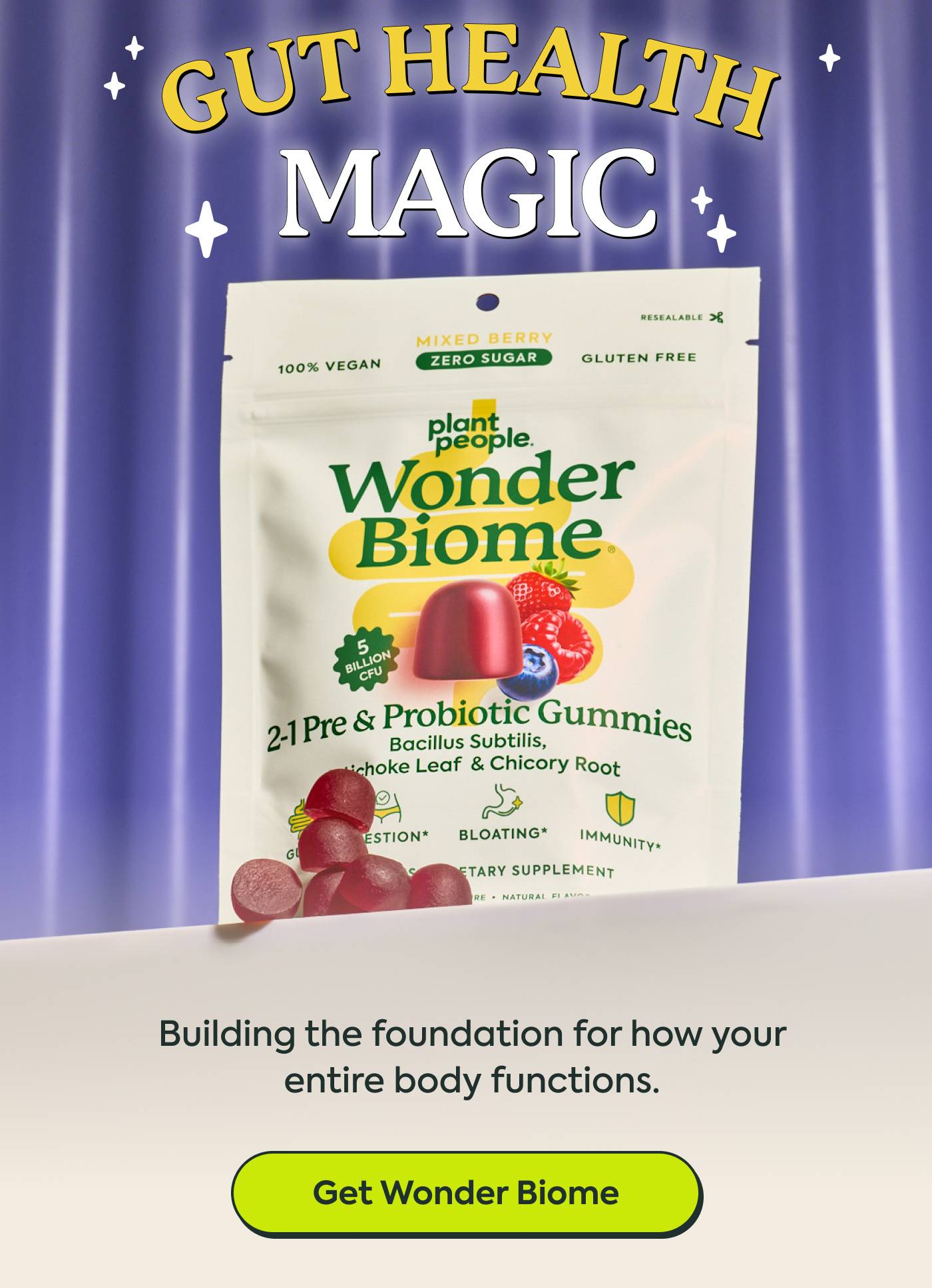 Gut Health Magic | Building the foundation for how your entire body functions. 