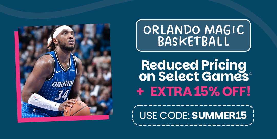 Orlando Magic Basketball - Reduced pricing on select games!