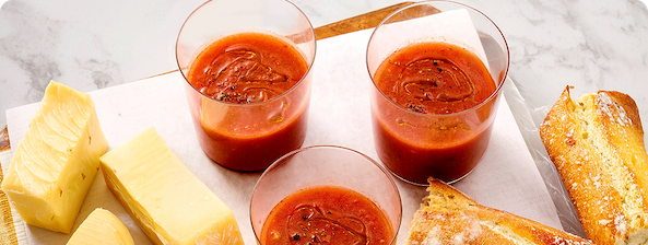 Gazpacho de tomate de temporada