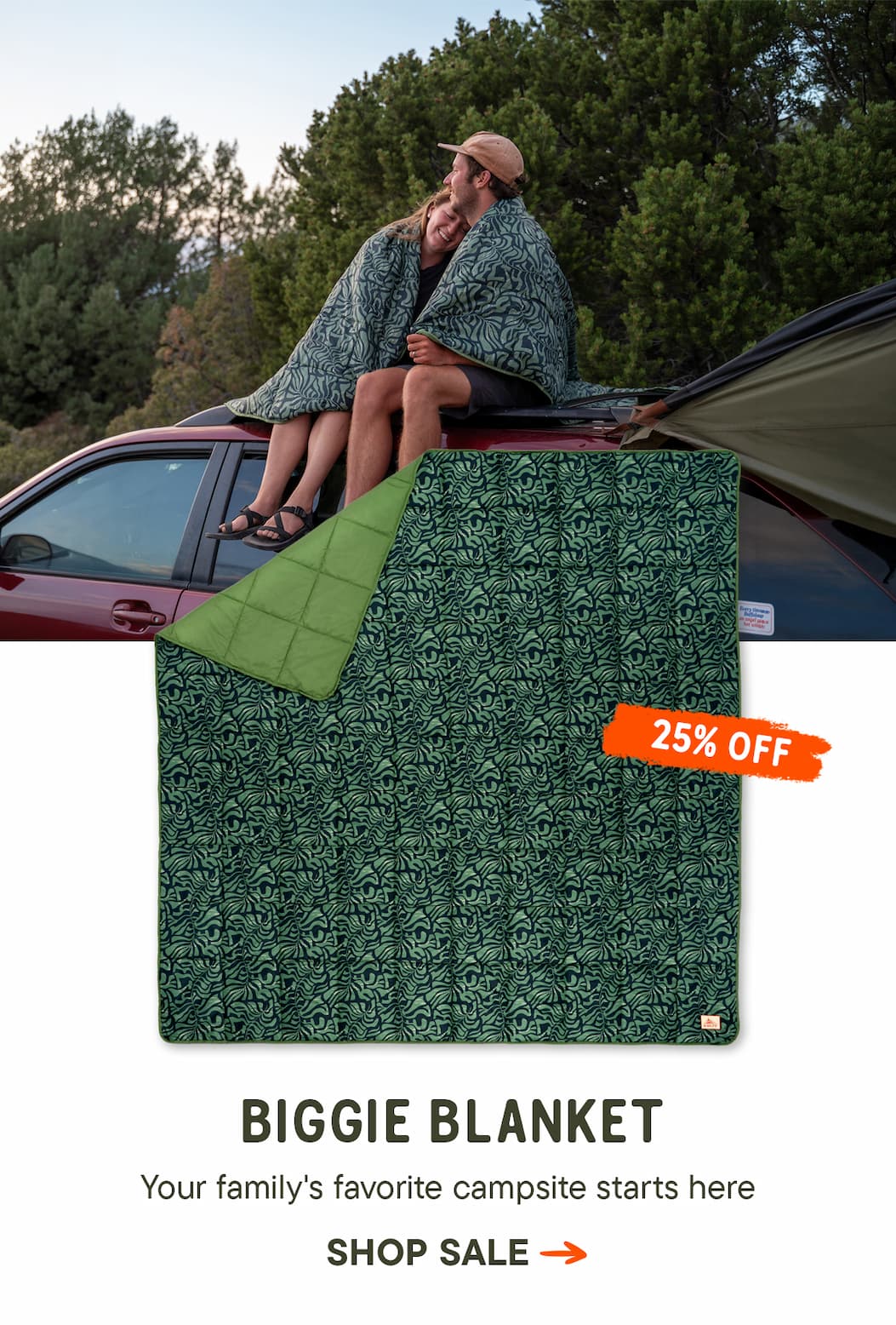 Shop BIggie Blanket with 25% Off