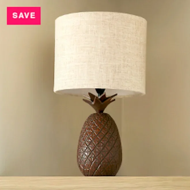 Humble & Mash Small Antigua Pineapple Table Lamp