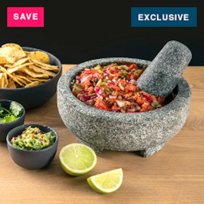 Humble & Mash Granite Mexican Pestle & Mortar