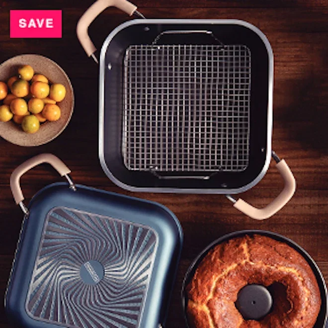 Tramontina Lyon Stainless Steel Cookware Set, 6-Piece
