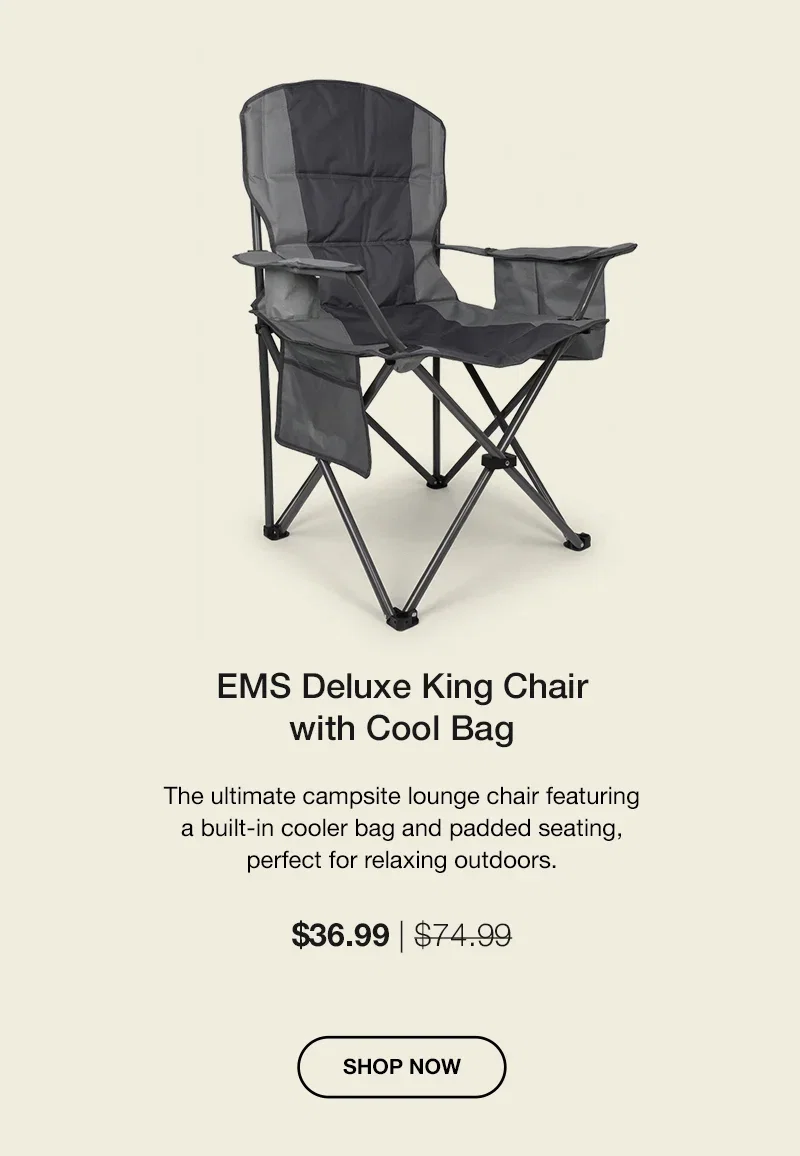 EMS Deluxe King Chair with Cool Bag