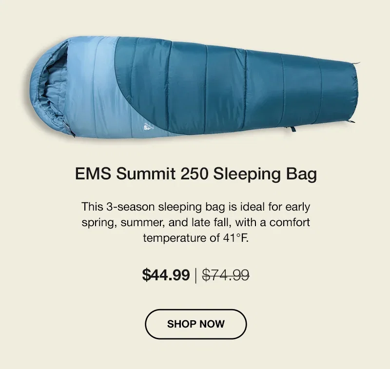 EMS Summit 250 Sleeping Bag