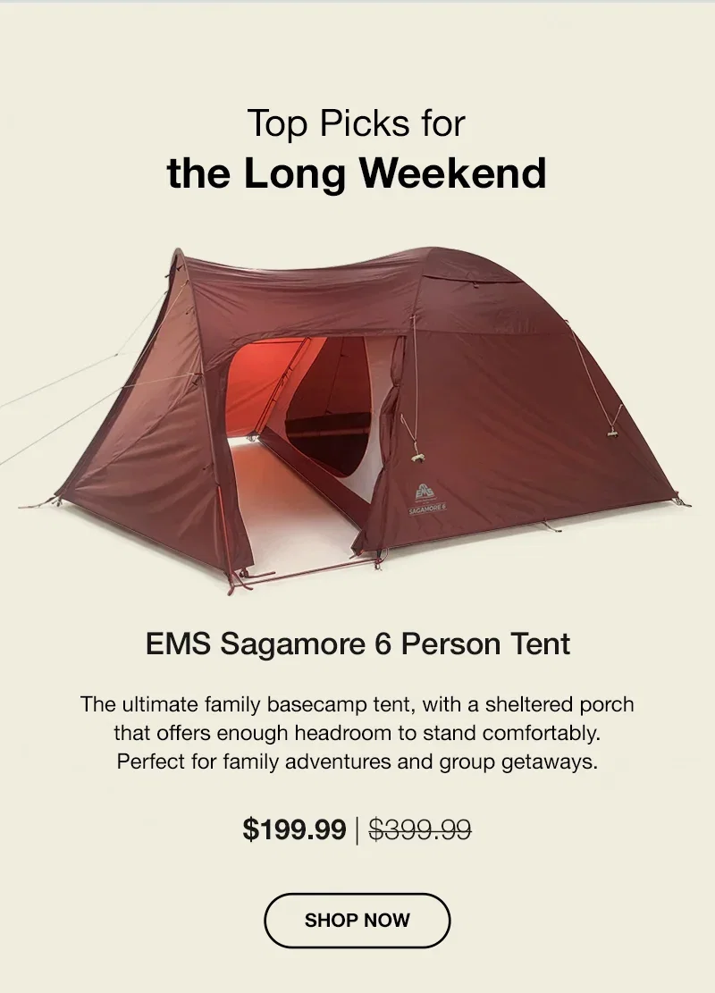 EMS Sagamore 6 Person Tent