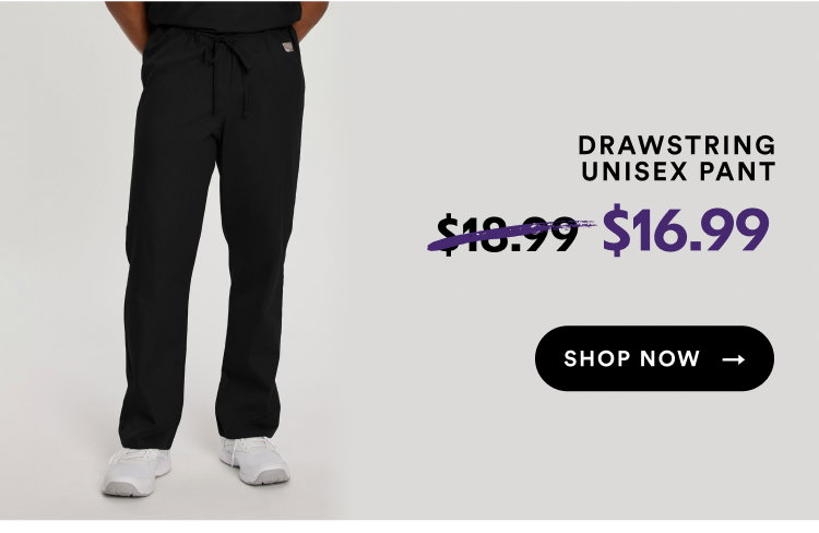 No-Pocket Drawstring Unisex Pant | $16.99 | Shop Now
