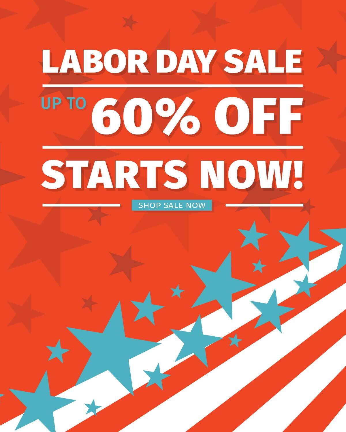 LABOR DAY SALE UO TO 60% OFF STARTS NOW! SHOP SALE NOW