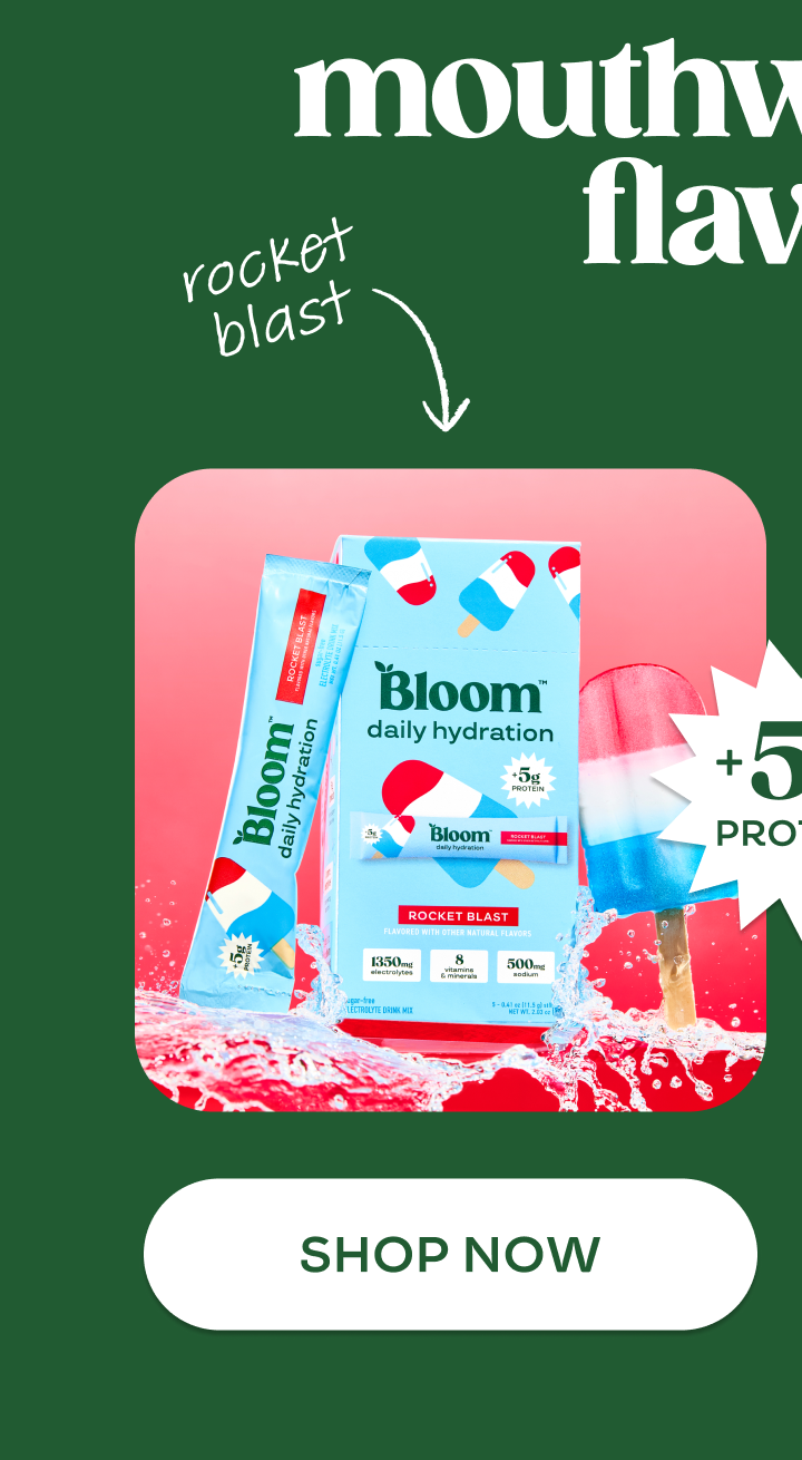 Feeling thirsty? Shop Daily Hydration.