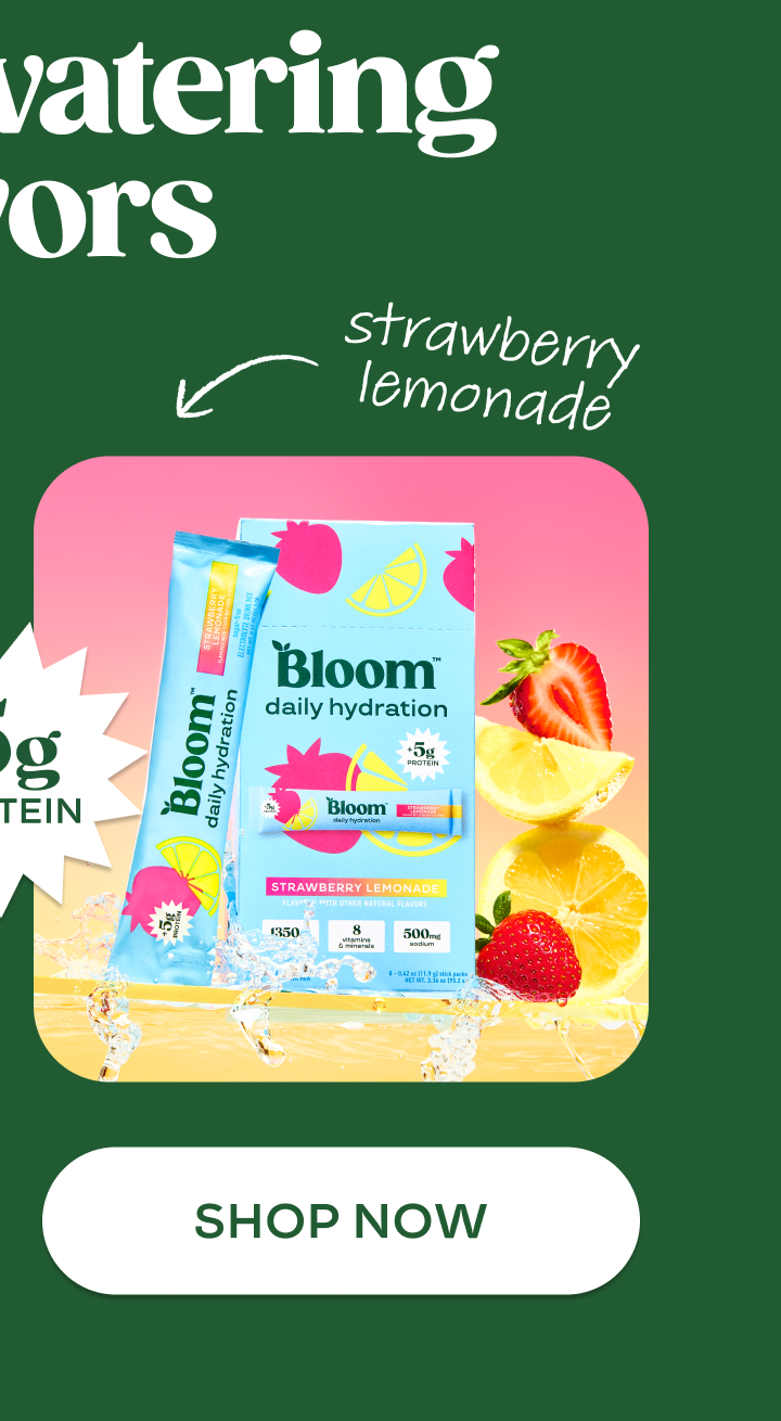 Feeling thirsty? Shop Daily Hydration.