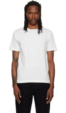 White 2M15 'Mid-Century Machine' Refined Fit T-shirt - Merz b. Schwanen