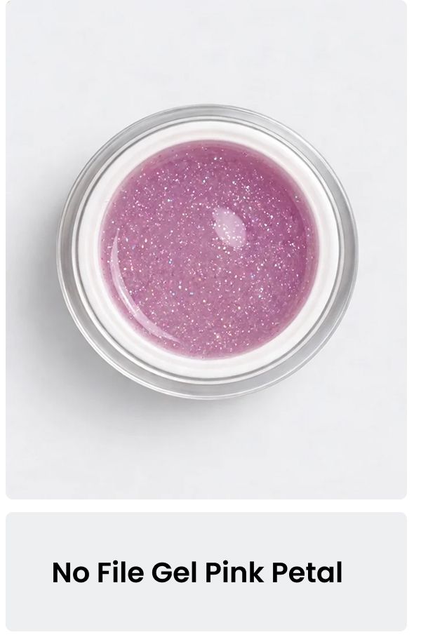 No File Gel Pink Petal