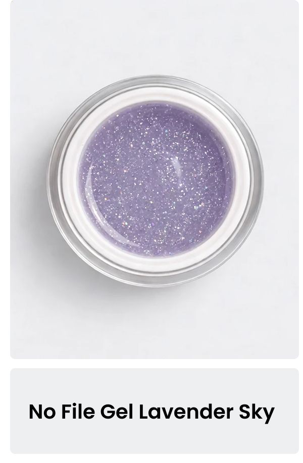No File Gel Lavender Sky