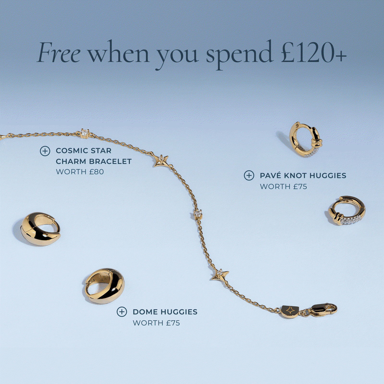 Free when you spend £120+