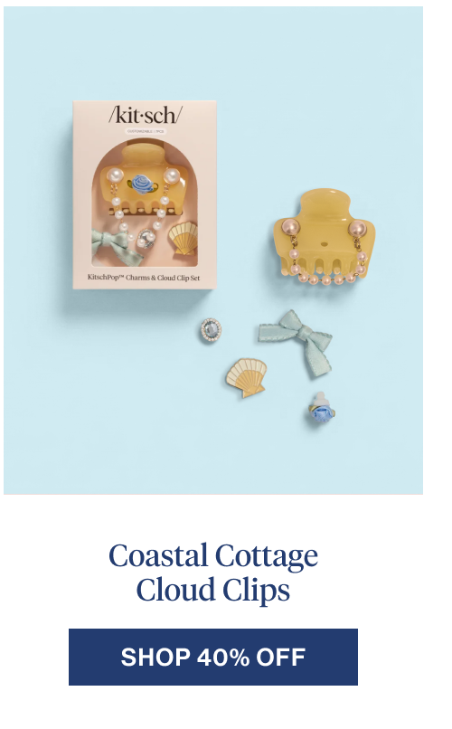 Coastal Cottage Cloud Clips