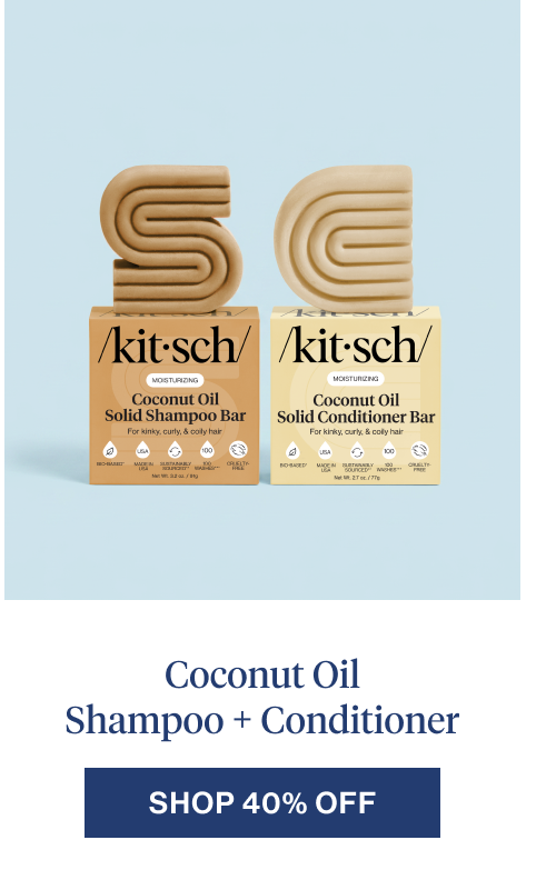 Coconut Oil Shampoo + Conditioner