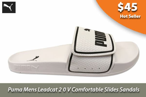 Puma Mens Leadcat 2 0 V Comfortable Slides Sandals
