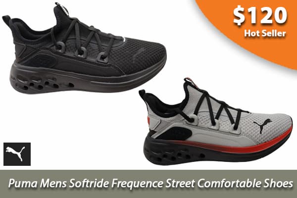Puma Mens Softride Frequence Street Comfortable Shoes