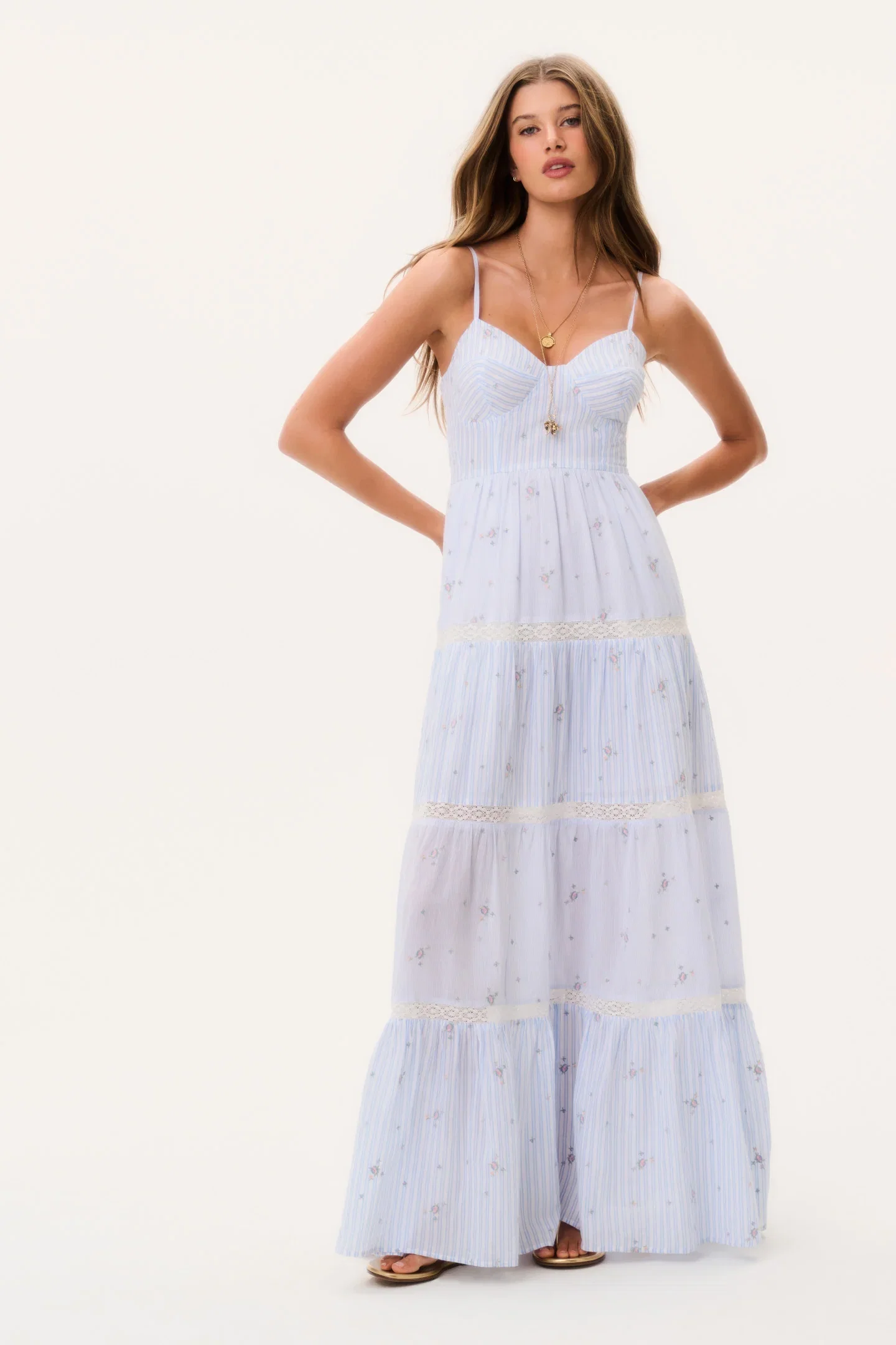 Image of Story Cotton Maxi Dress