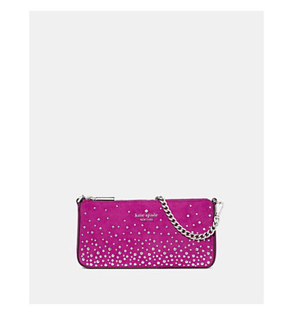 Gemini Studded Suede Mini Bag