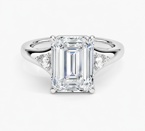 Aria Three Stone Signet Diamond Ring (1/4 ct. tw.)