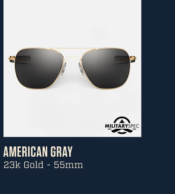 Aviator - Military Special Edition - 23k Gold