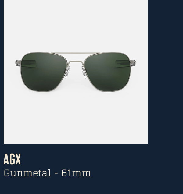 Aviator - Gunmetal & AGX