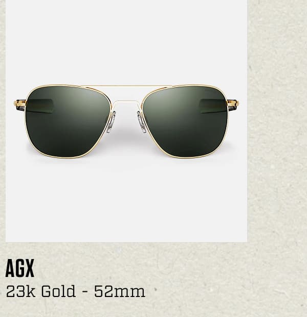 Aviator - 23k Gold & AGX