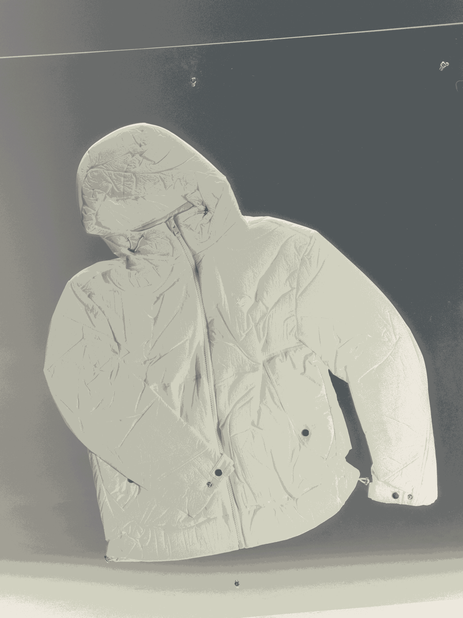 Glow Reactive Wadded Shell Jacket