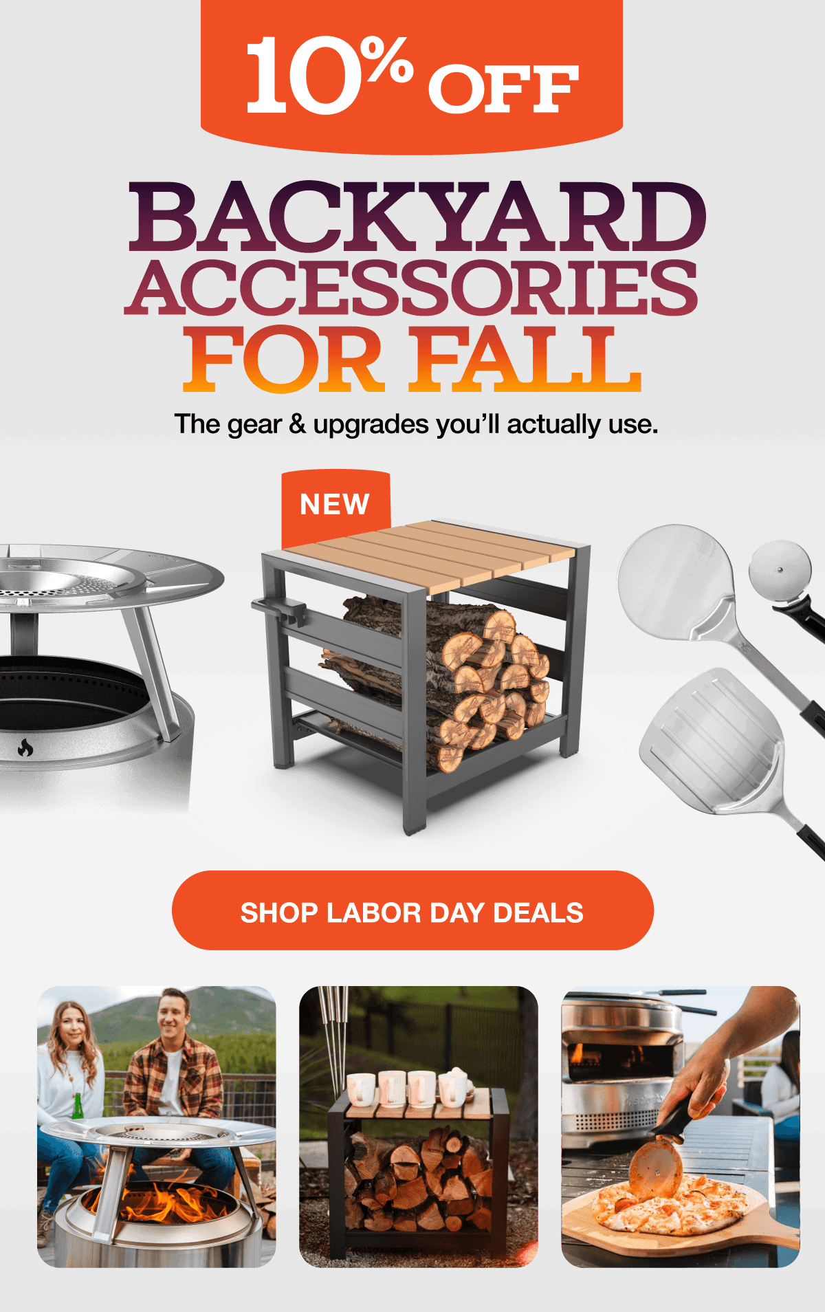 10% Off Backyard Fire Pit Accessories