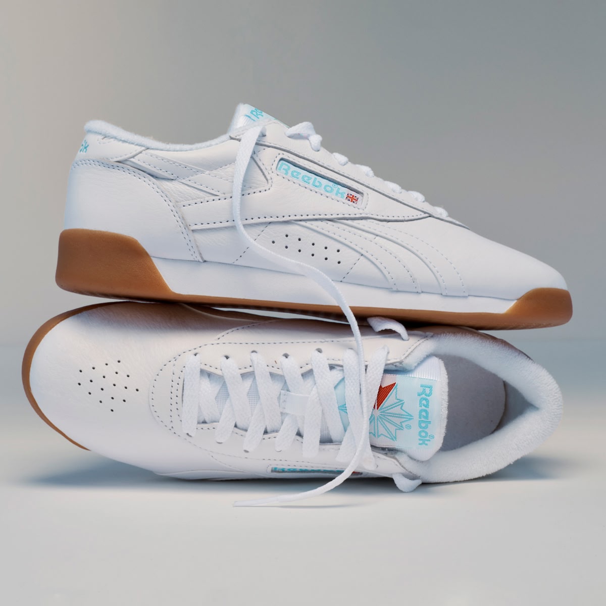 Shop sale Reebok shoes, featuring Freestyle Lo's in white