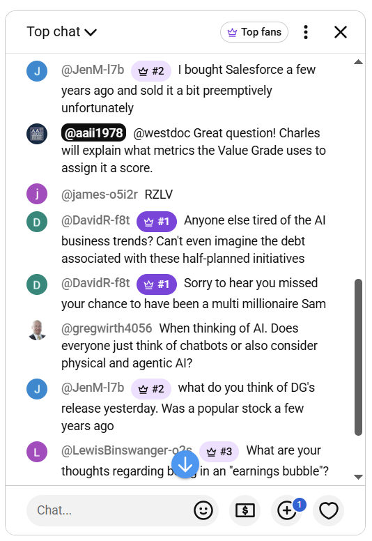 chat for market update 2