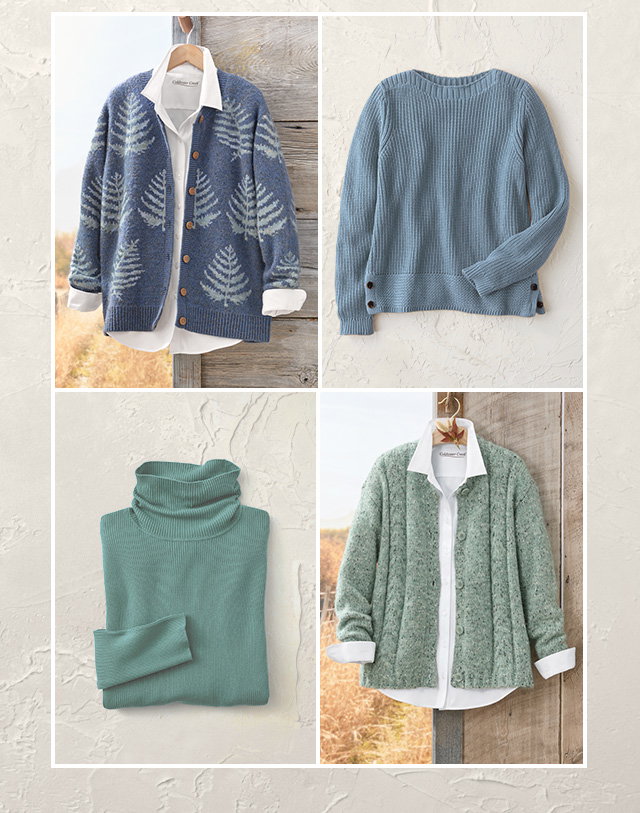 Sweaters and Cardigans grid