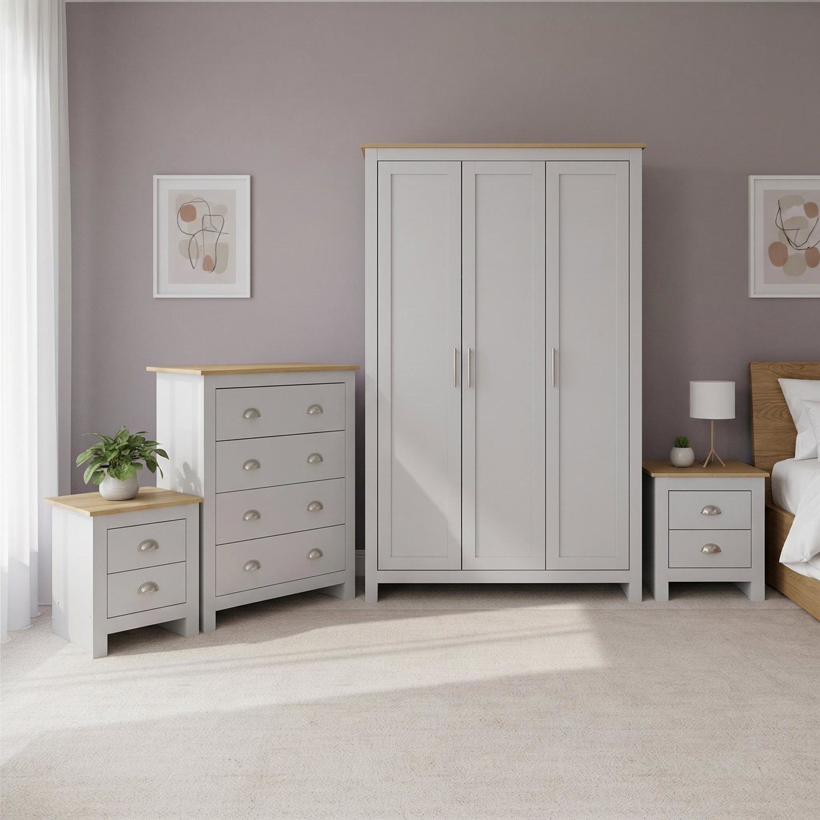 Lancaster Bedroom 4-Piece Set