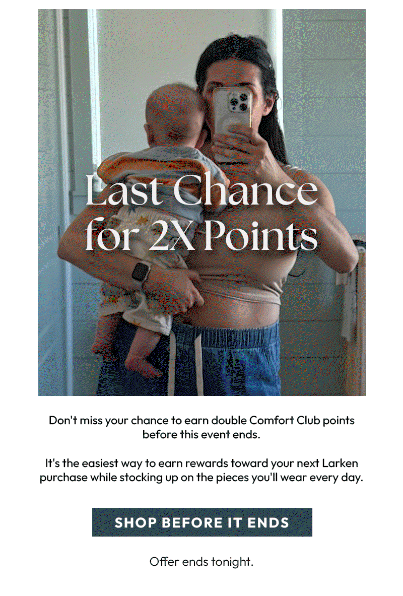 Shop and Earn 2x Points