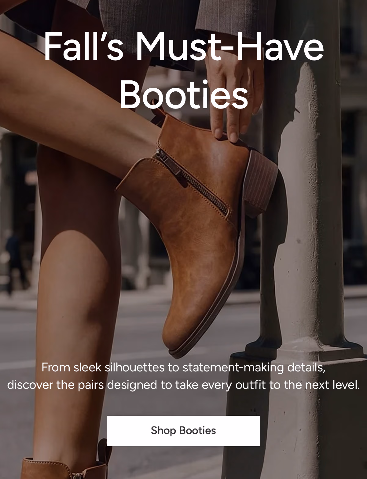Fall's Must-Have Booties: From sleek silhouettes to statement-making details, discover the pairs designed to take every outfit to the next level.