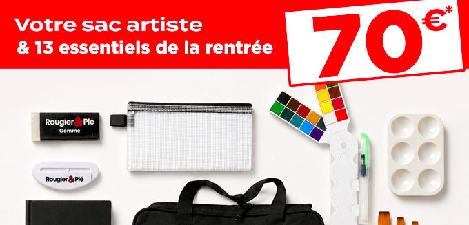 Rentrée des Arts : jusqu'à -60%
