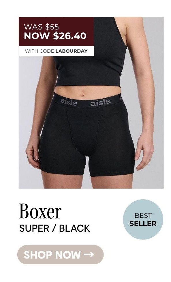 SHOP SUPER BOXER IN BLACK
