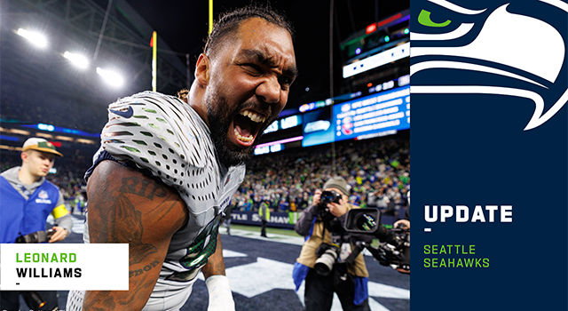 Seahawks, DT Leonard Williams agree to three-year, $90M extension
