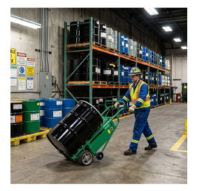 Shop Drum Handling Equipment Now