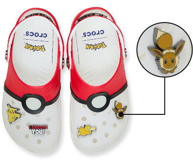 Check Out The Details Of The Pokemon Poke Ball Classic Clog
