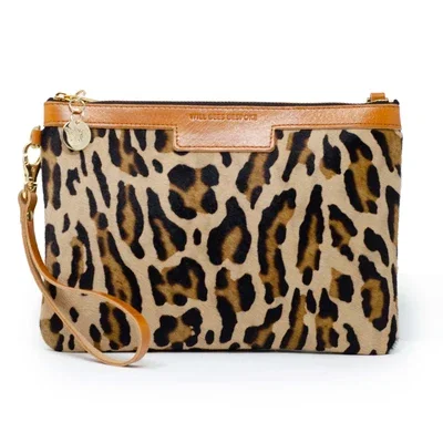 DIANA 2 in 1 CLUTCH in Leopard Print