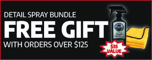 Free Detail Spray Bundle With Orders Over $125!