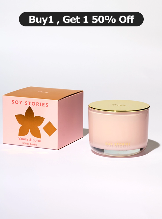 Vanilla & Spice 3 Wick Scented Candle