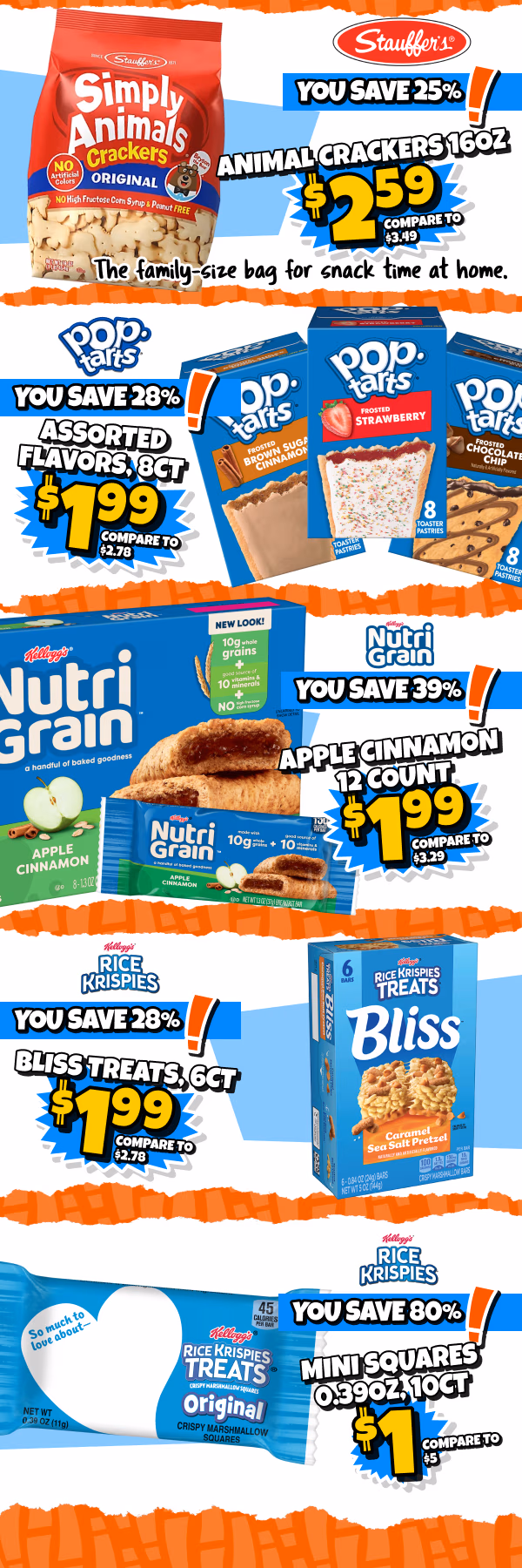Cookies, Bars, & Snacks