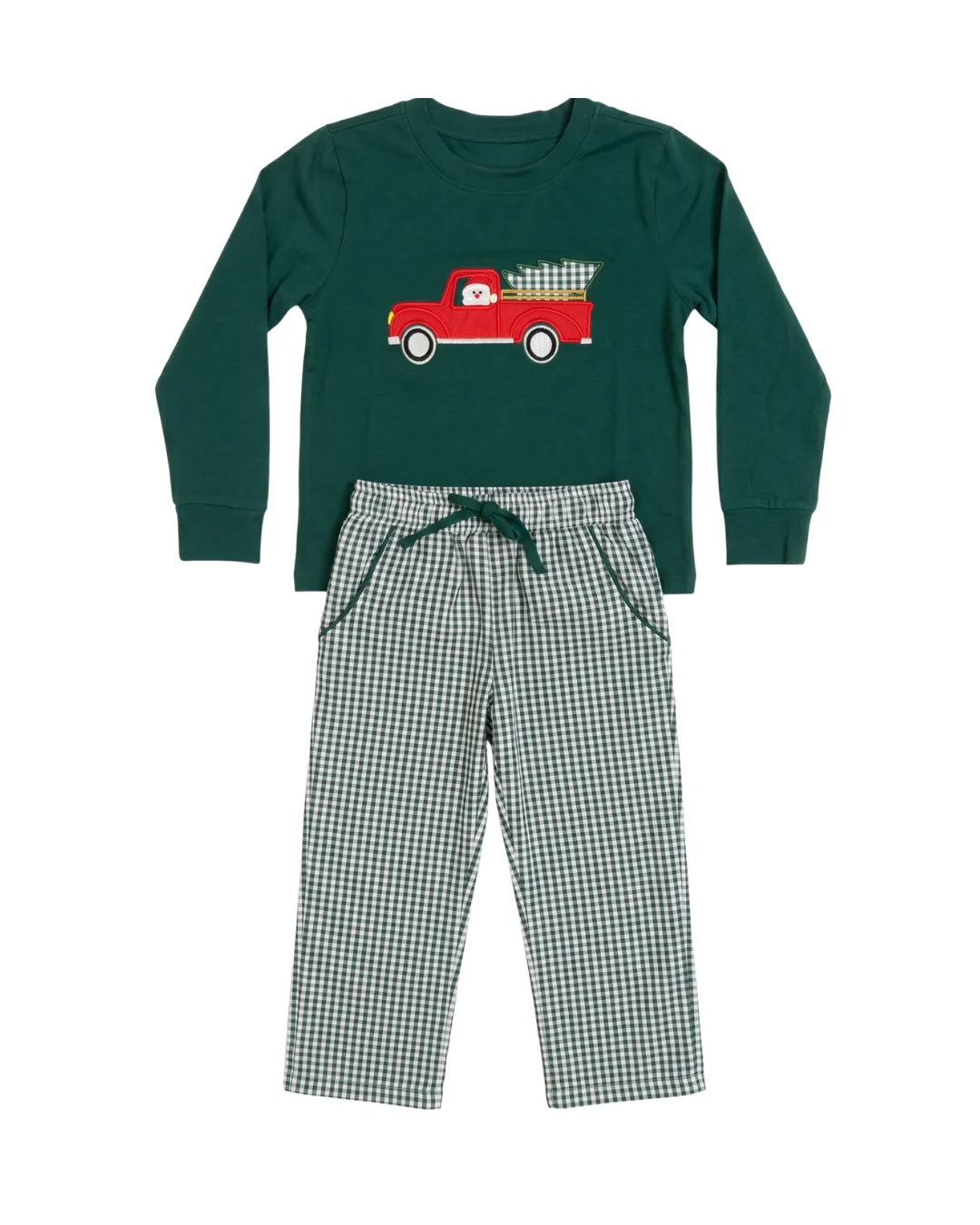 Image of Holiday Hauler Gingham Pant Set