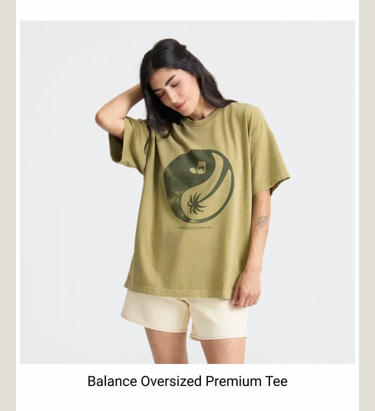 Balance Oversized Premium Tee