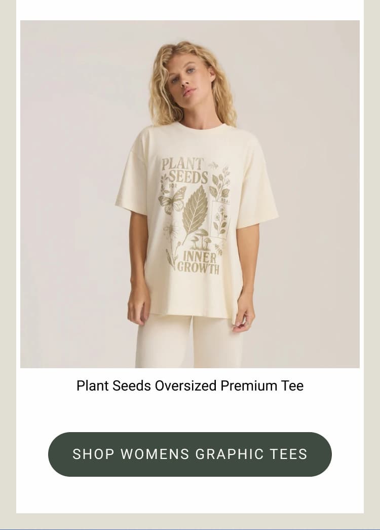 Plant Seeds Oversized Premium Tee