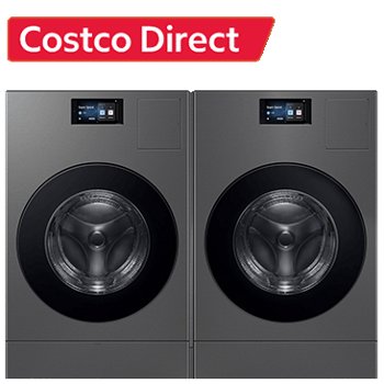 Samsung 5.3 cu. ft. Bespoke AI Laundry Ventless and Vented Combo All-in-One Pair